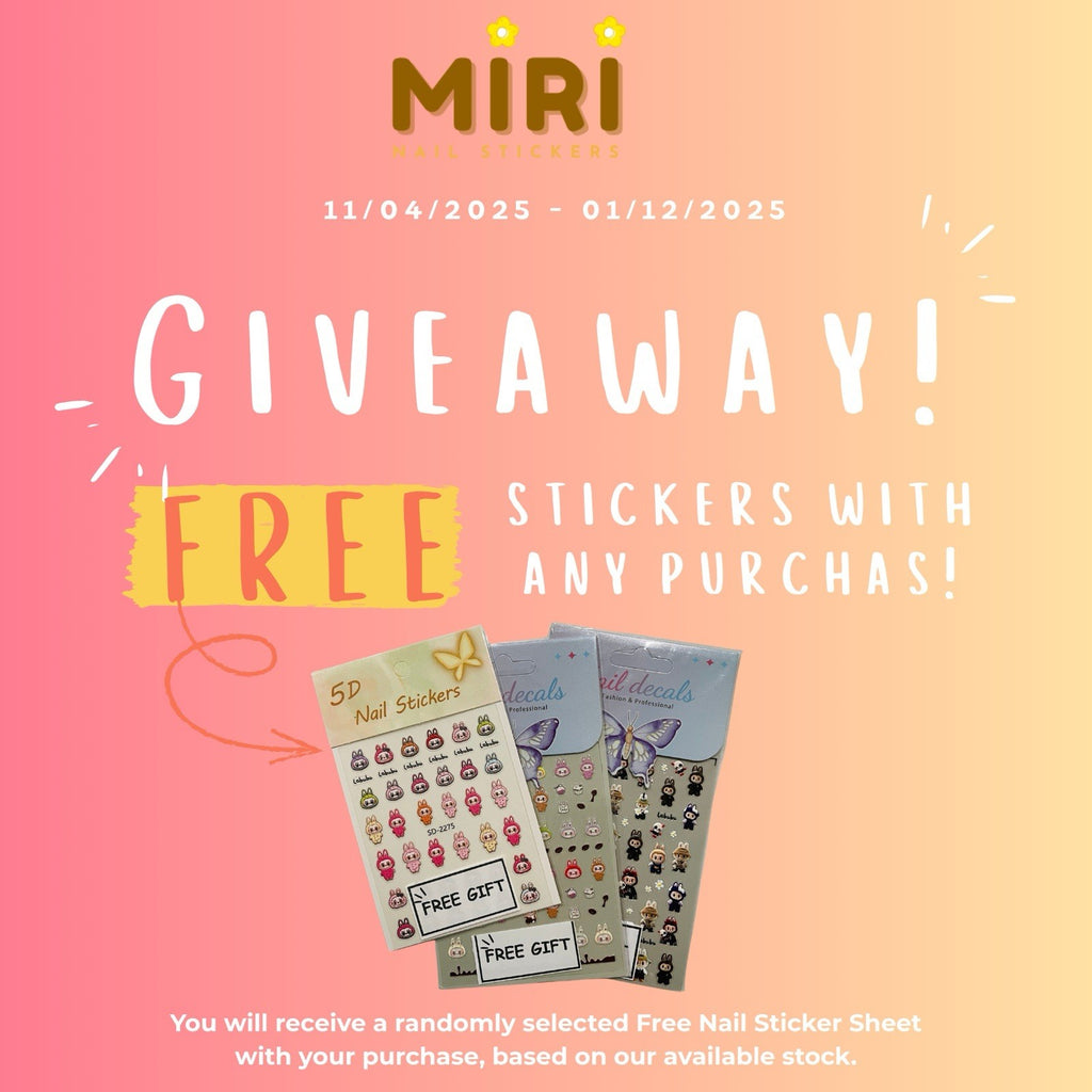 Ghibli 5D Anime Nail Stickers - Water-Resistant Nail Decals for Nail Art