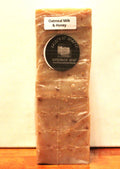 Oatmeal Honey Handmade Soap Loaf - Exfoliating Cold Process Bar, 9 Precut Pieces