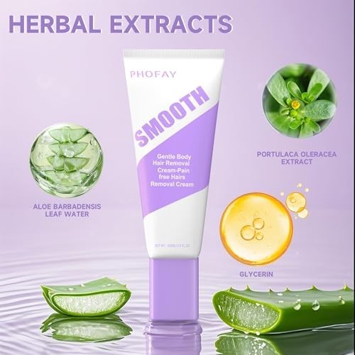 Gentle Hair Removal Cream for Sensitive Skin - 3.5 Ounce