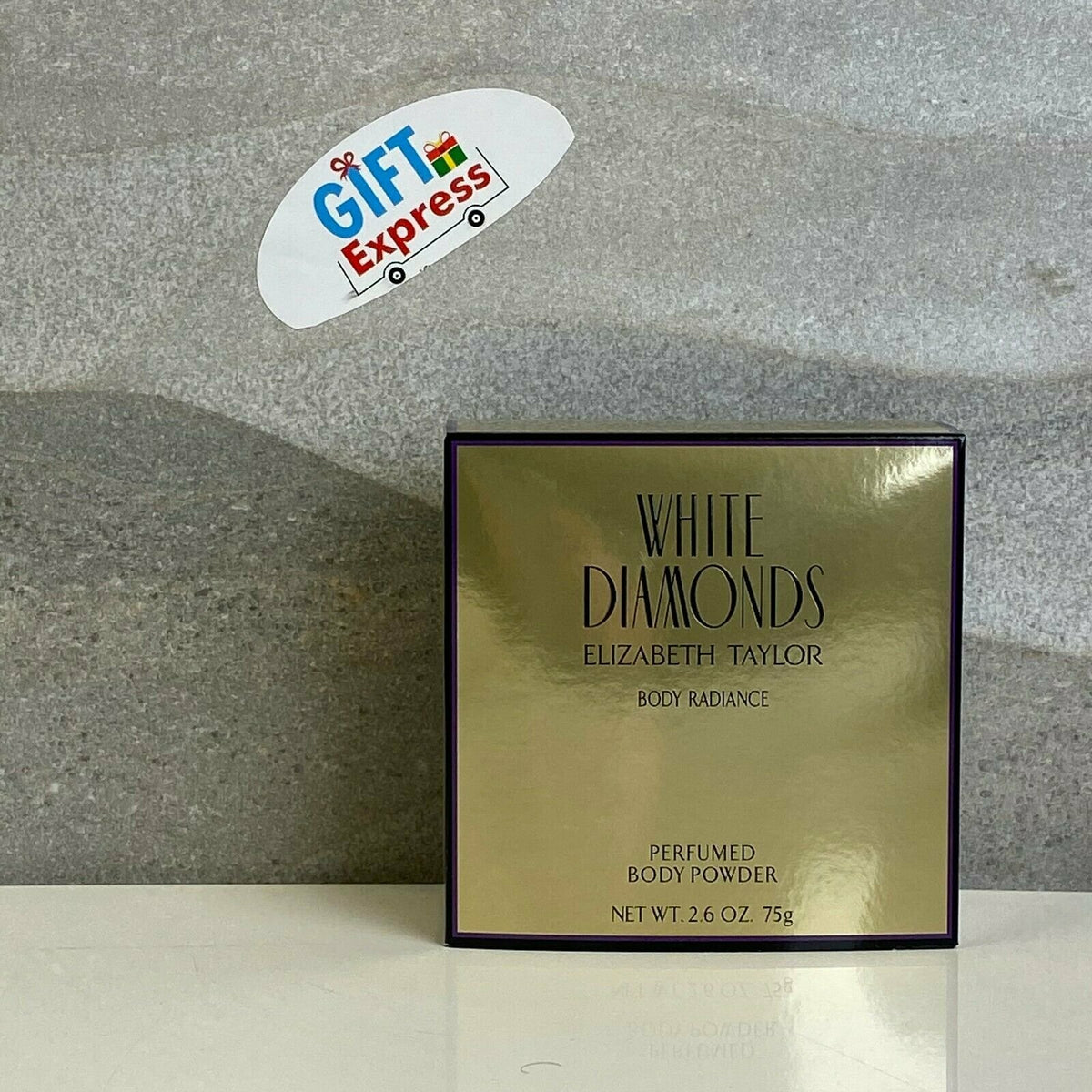 Elizabeth Taylor White Diamonds Body Radiance Perfumed Body Powder 2.6 oz