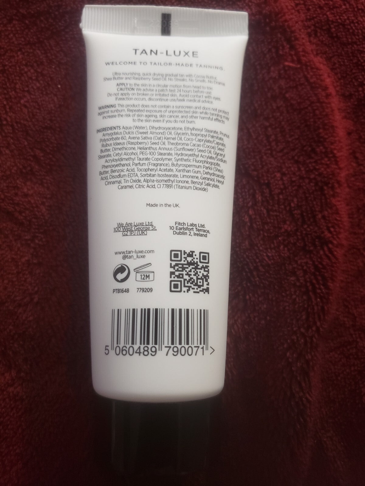 Gradual Tanning Lotion - The Butter by Tan-Luxe, 75ml, Skin Nourishing