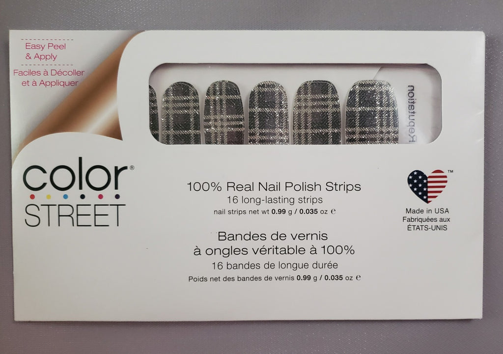 Color Street Nail Polish Strips - Plaid Reputation Retired Set