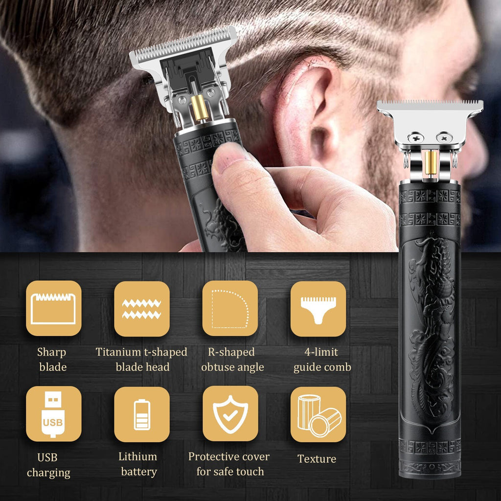 Mini Electric Hair Trimmer Razor for Beard Hair Grooming - Waterproof & Cordless