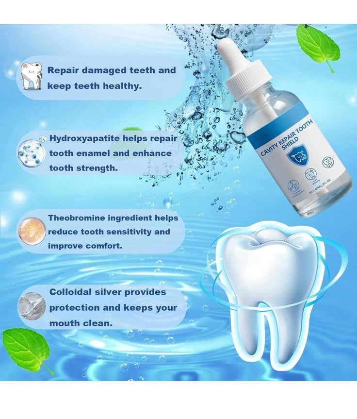 Cavity Healing Tooth Repair Liquid - Tooth Enamel Restoration, 2PCS