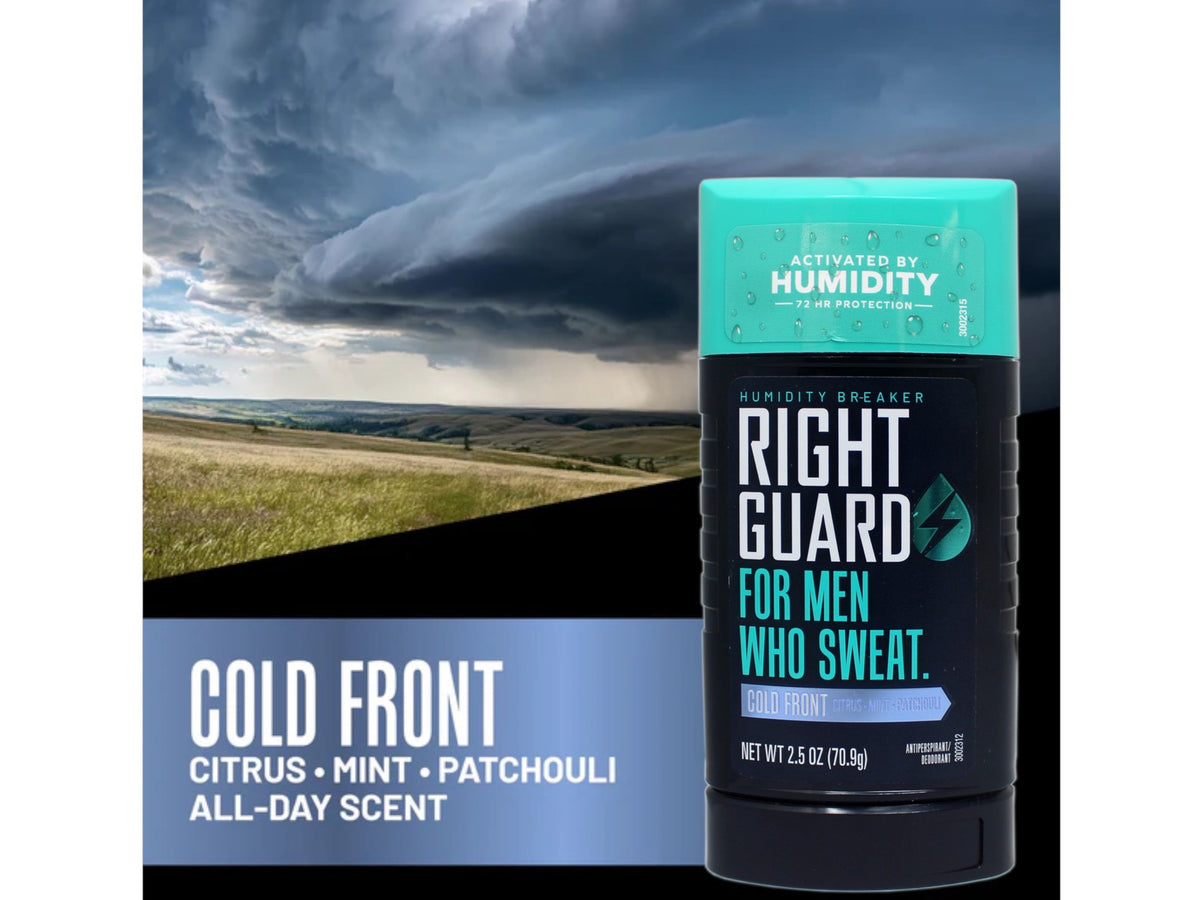 Right Guard Humidity Breaker Antiperspirant Deodorant Cold Front 2.5 oz 2 Pack