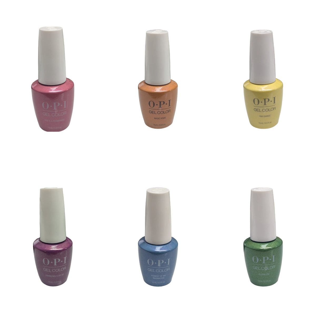 OPI Summer 2020 Hidden Prism GelColor Nail Polish Set - 6 Shades