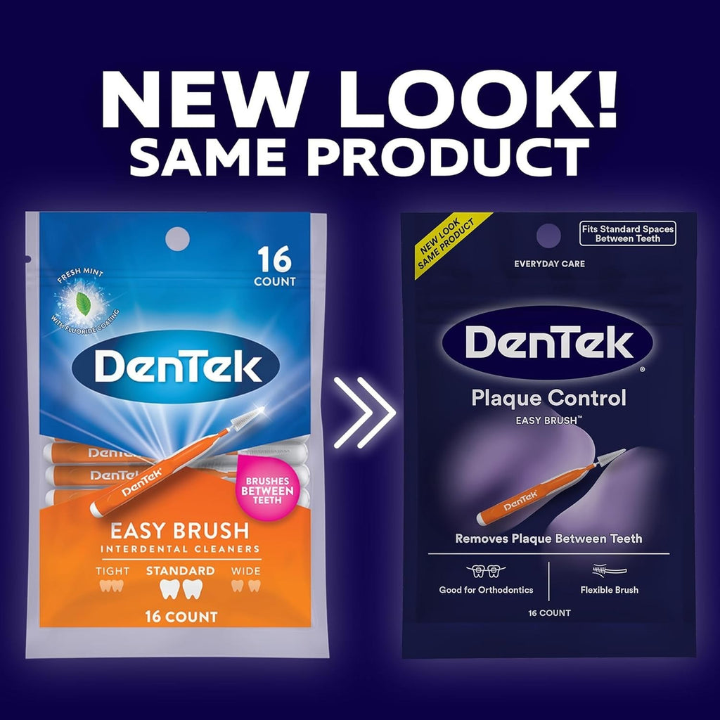 Interdental Cleaners Toothbrush Pack of 1, 3, or 6 - Deep Cleaning & Fluoride Coating