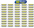 50 Schick Xtreme3 Razor Blade Refills Compatible with Subzero Razors