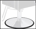 22.8 Inch Rubber Floor Gasket for Salon Hydraulic Chair Base