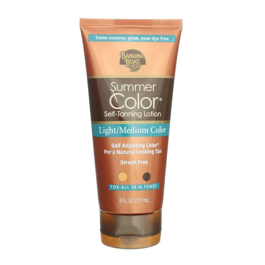 Self Tanner Lotion Light Medium - Streak-Free, Easy to Apply, 6 oz
