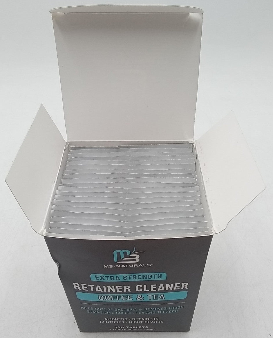 Coffee and Tea Retainer Cleaner Tablets Mint - 4 Month Supply