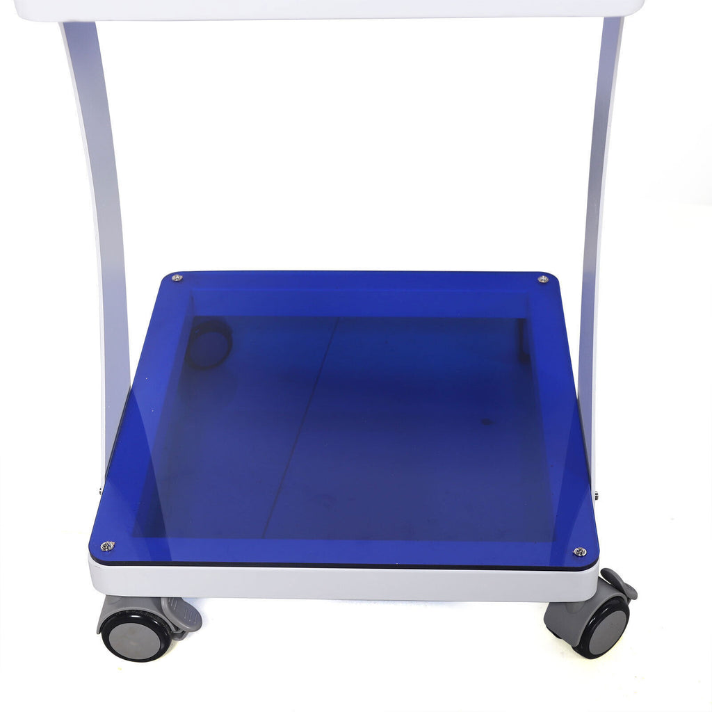 3-Tier Rolling Trolley Cart for Beauty Salon Spa Home Storage with Silent Wheels