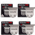 Replacement Trimmer Blades for Babyliss FX788 FX708Z FX708Z Trimmers Set of 4