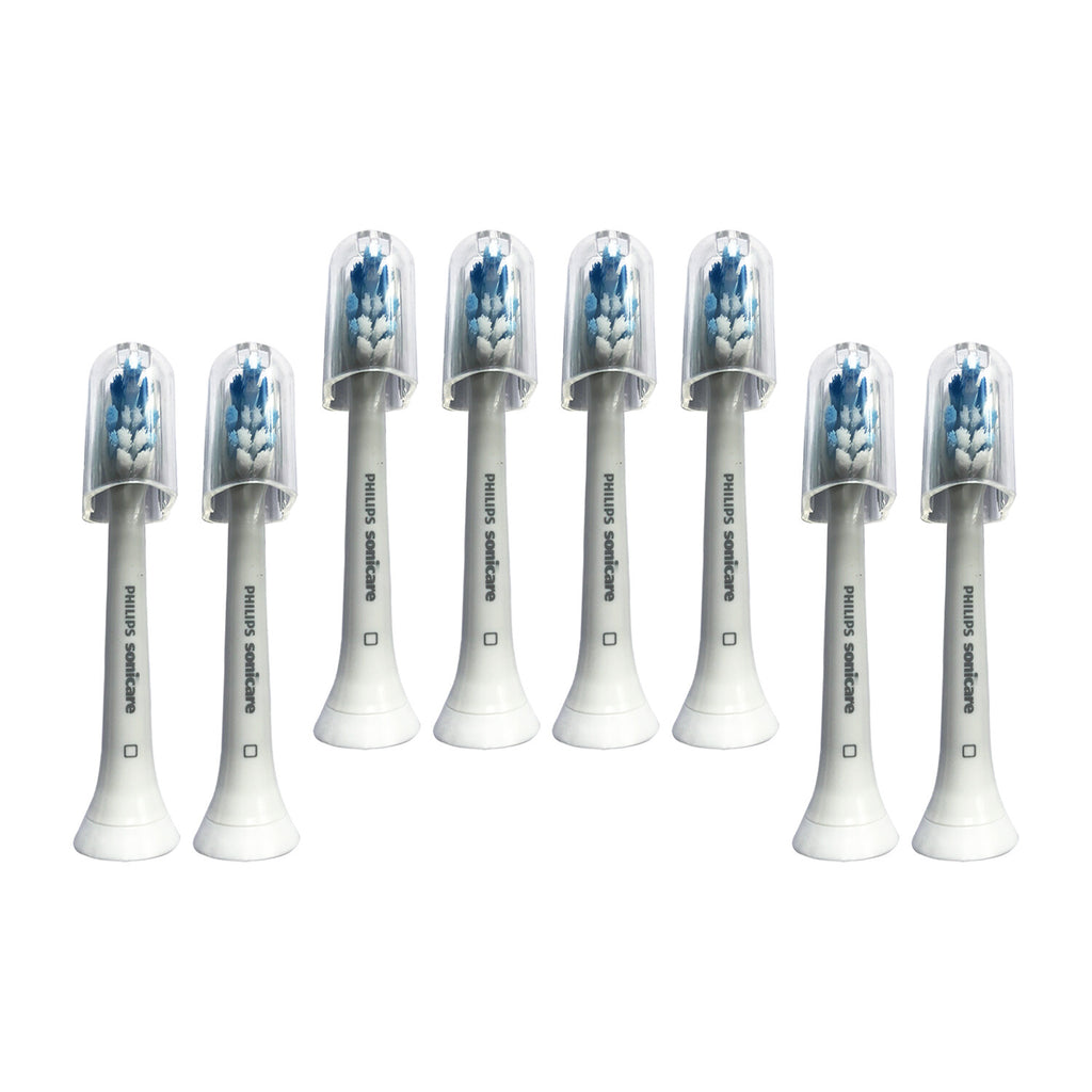 Philips Sonicare ProResults Gum Health Replacement Brush Heads - White, Pack of 8