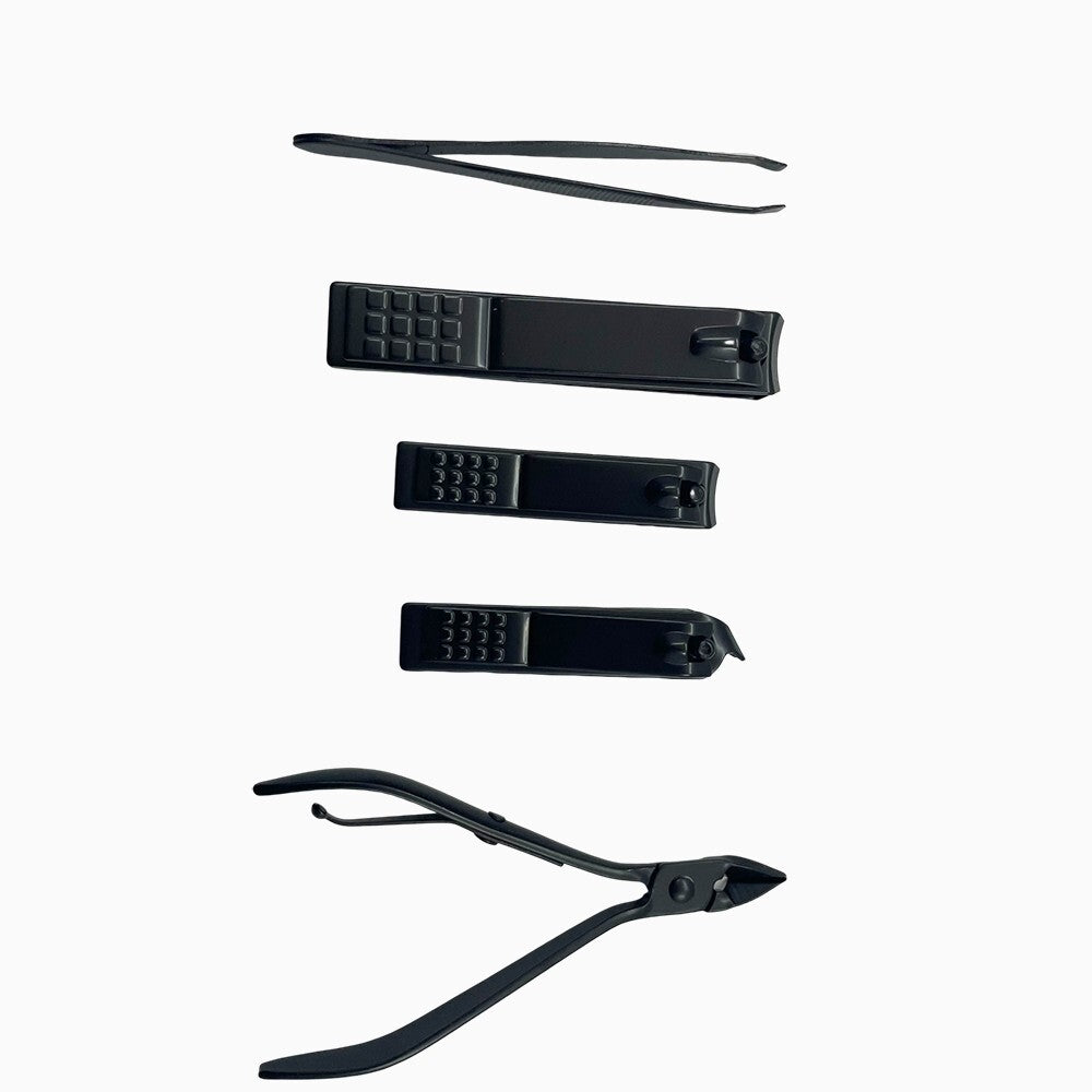18-Piece Multi-Function Nail Repairing Forceps Manicure Set with Carry Case