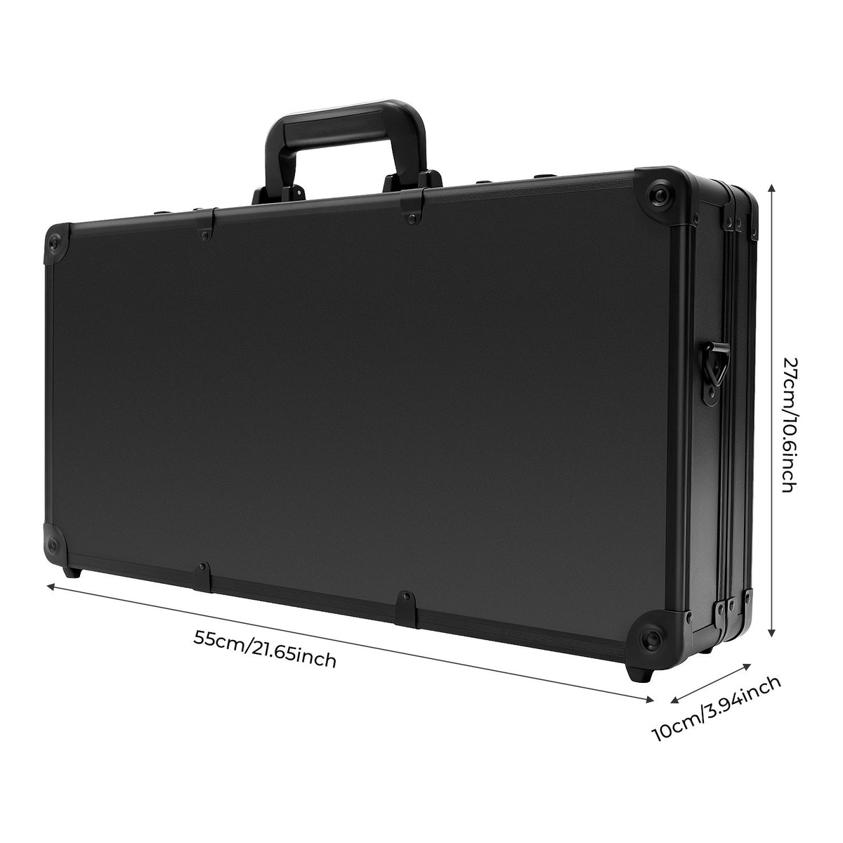 Large Portable Barber Tool Storage Case with Security Lock