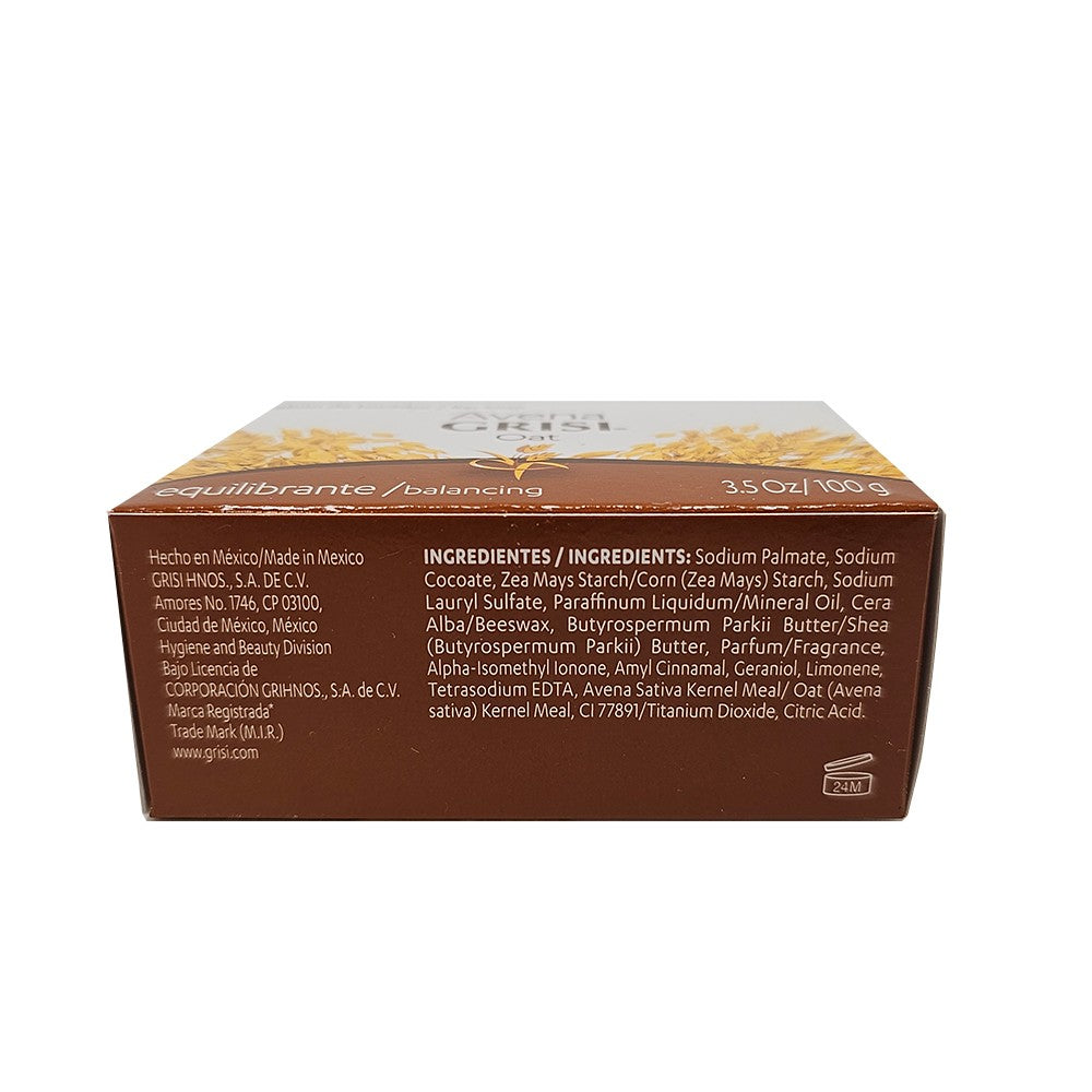 Oatmeal Bar Soap for Sensitive Skin - Anti-Acne & Moisturizing 3.5 oz