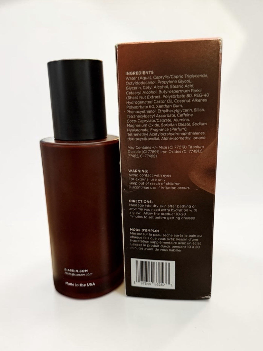 Body Bronzing Creme with Hyaluronic Acid for Sun-Kissed Glow - 4 fl oz