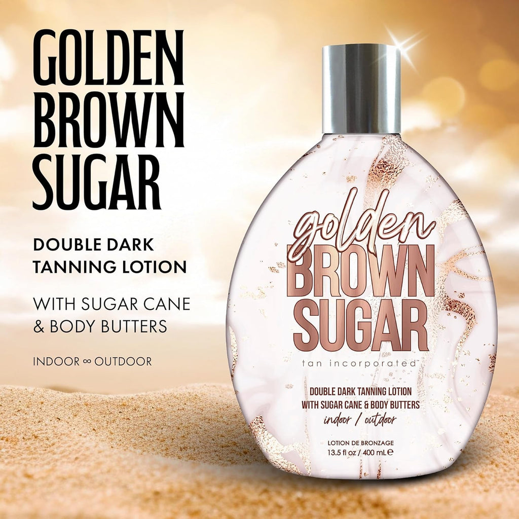 Double Dark Indoor Outdoor Tanning Lotion 13.5oz - Golden Brown Sugar
