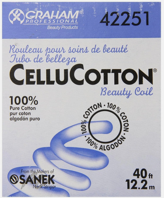 Cotton Coil for Skin Care Facial & Manicure - 40 Feet