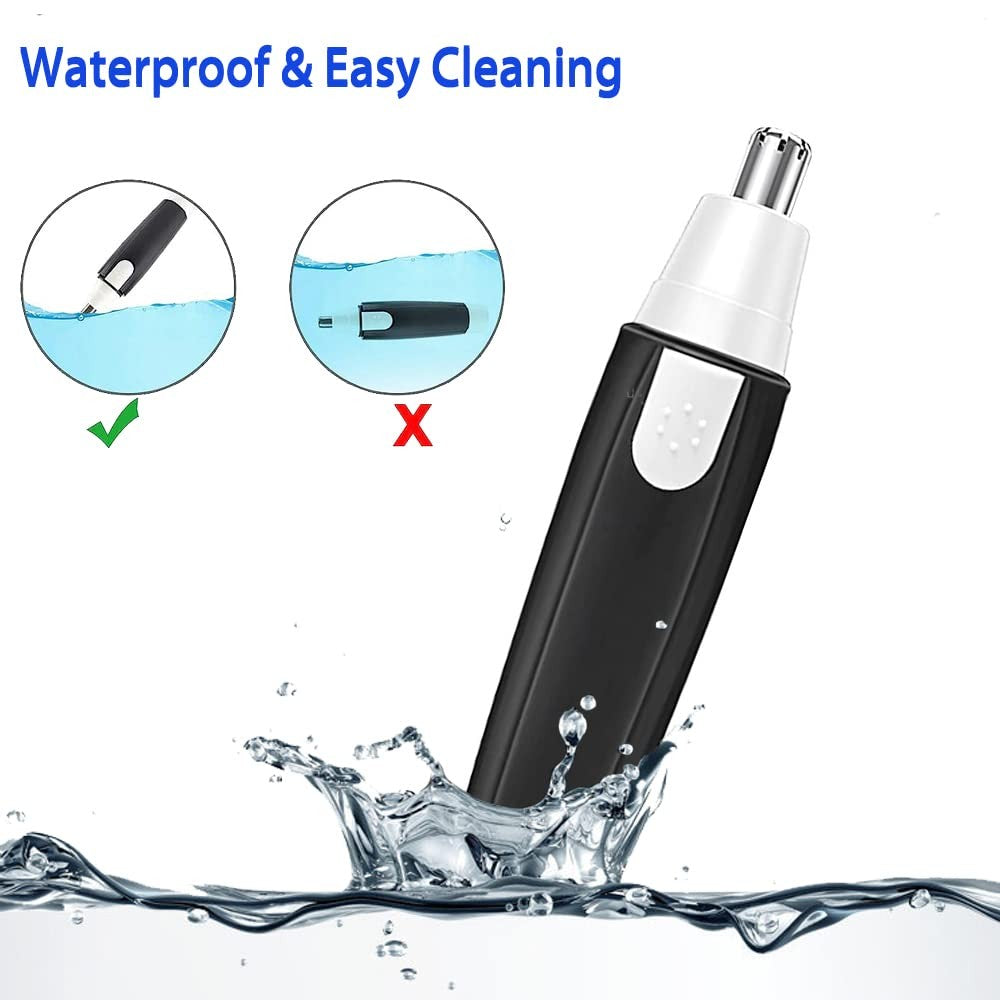 Electric Nose Ear Hair Trimmer for Men and Women - Safe, Portable, Rechargeable