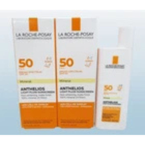 Mineral SPF 50 Sunscreen Lot - Light Sunblock, 1.7 oz x2 Bottles