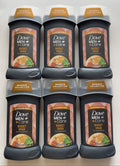 Dove Men + Care Whiskey Smash Deodorant Stick 72H Aluminum-Free 3 oz - Pack of 6