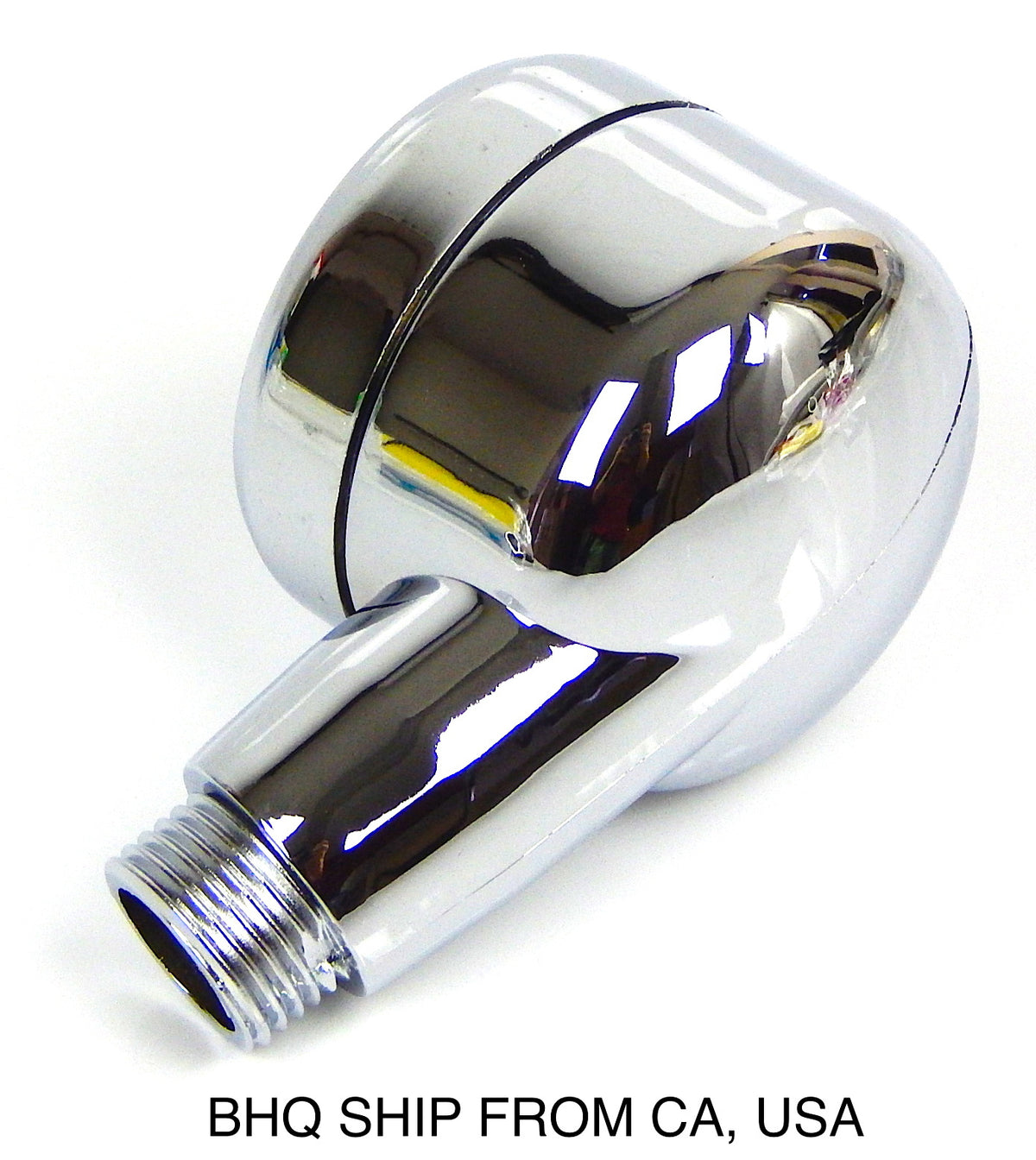 Salon Shampoo Bowl Spray Head - Hard Plastic Silver, 2-Inch Diameter