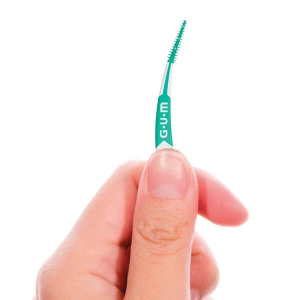 Dental Picks with Travel Case - Soft Bristles for Plaque Removal, Deep Reach, 90 Count
