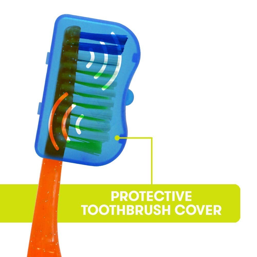 Reach Crystal Clean Firm Toothbrush Pack with Travel Cap - 12 Count