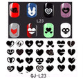 Valentine's Day Nail Art Stamping Plate Set - Multiple Designs for DIY & Professional Use