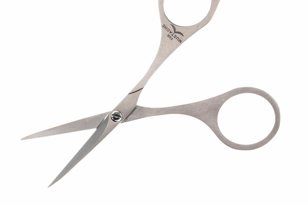 Beard Scissors for Grooming - Stainless Steel, Classic Style