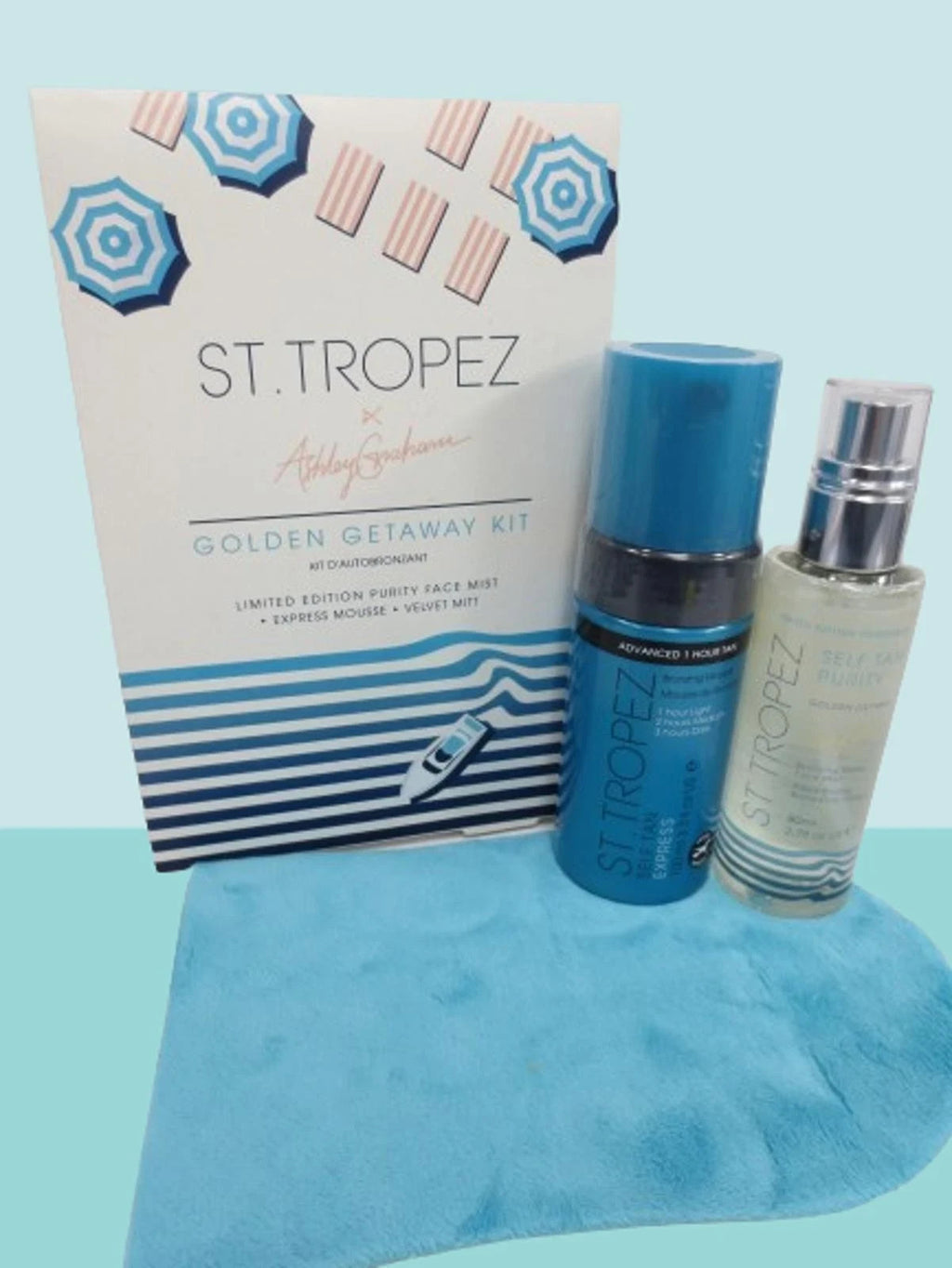 Self Tan Kit with Gradual Glow for a Natural Sun-Kissed Look