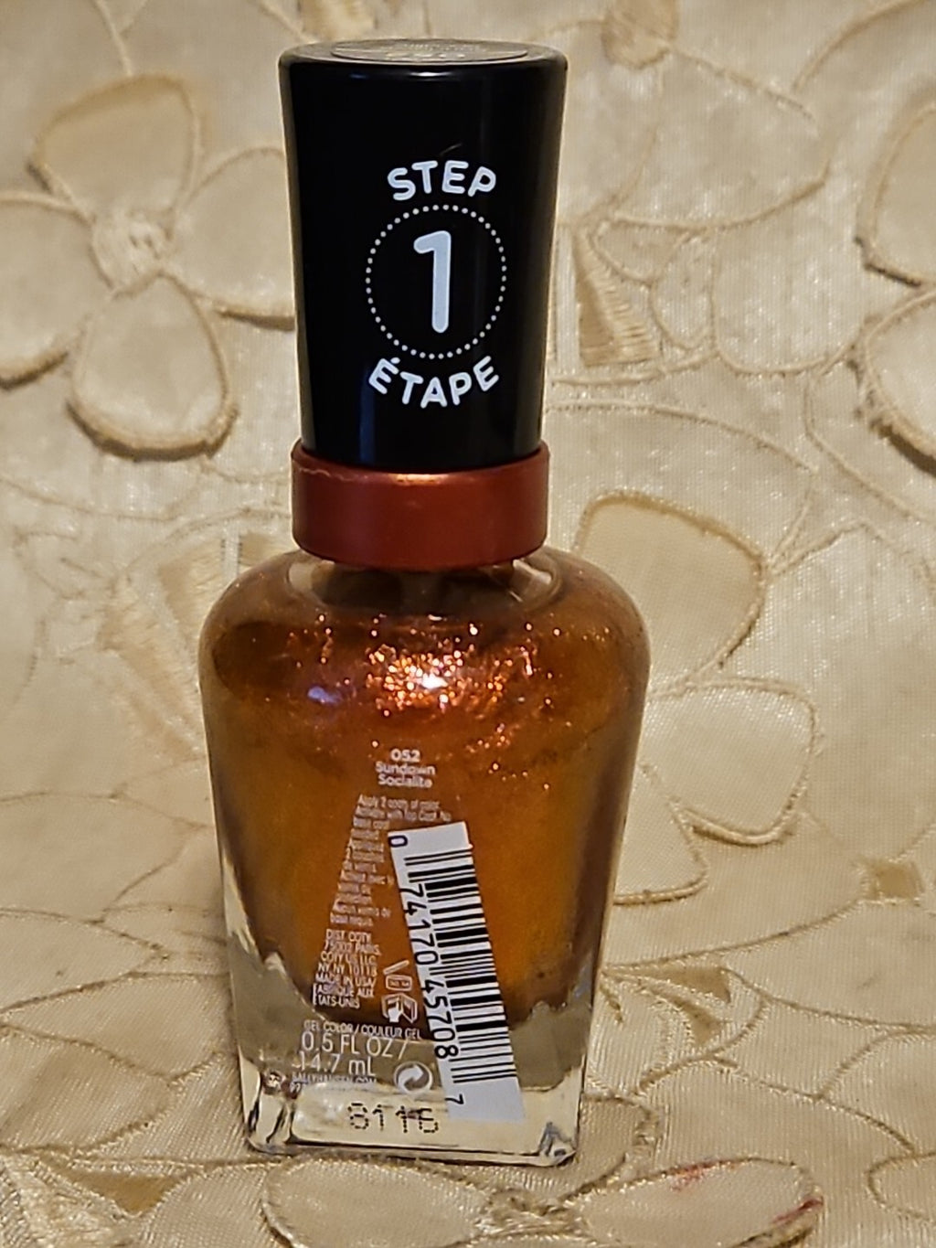 Sally Hansen Miracle Gel Nail Polish Step 1 Sundown Socialite 0.5 oz - Shimmer & Shine