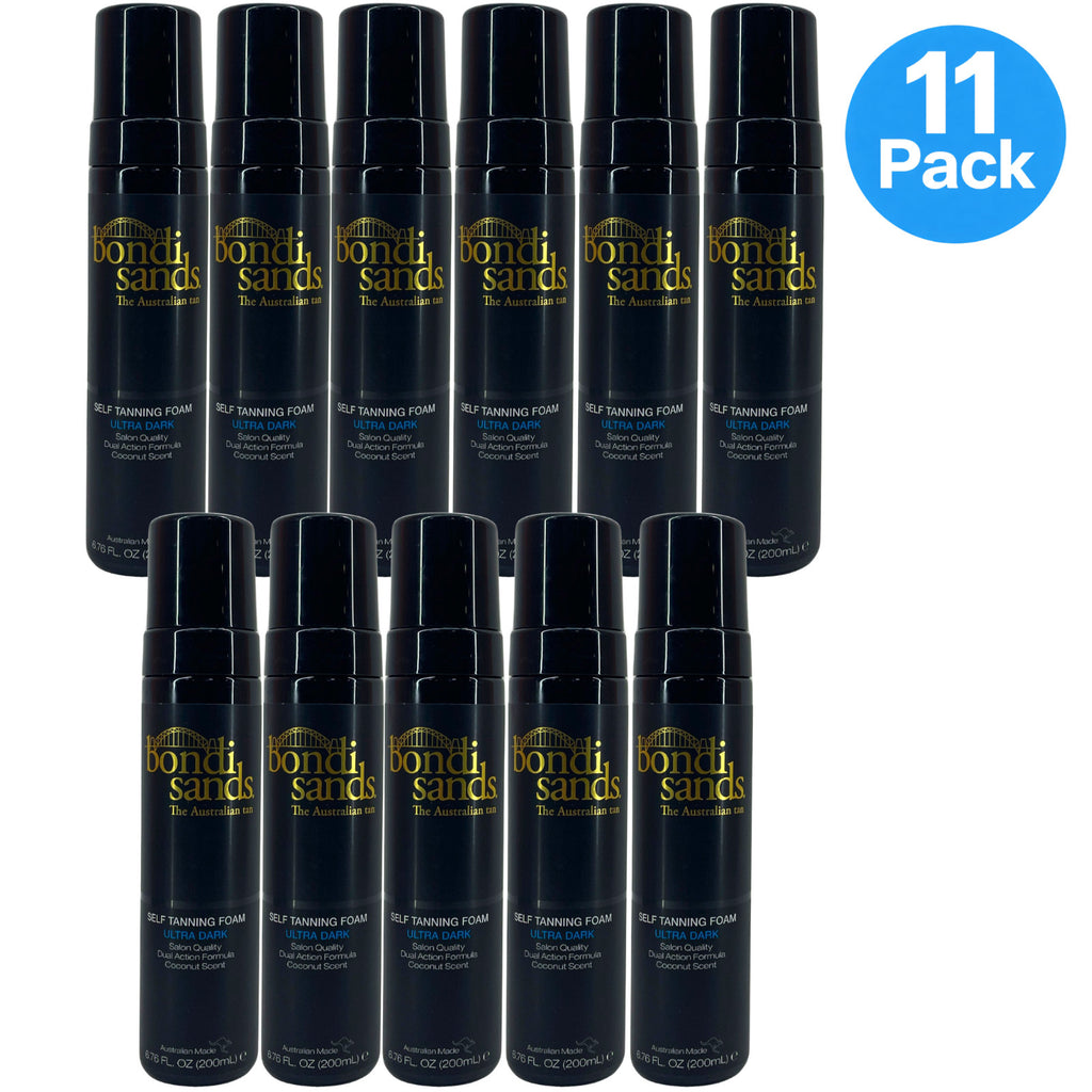 Bondi Sands Ultra Dark Self Tanning Foam 6.76 Fl Oz Bulk Pack of 11