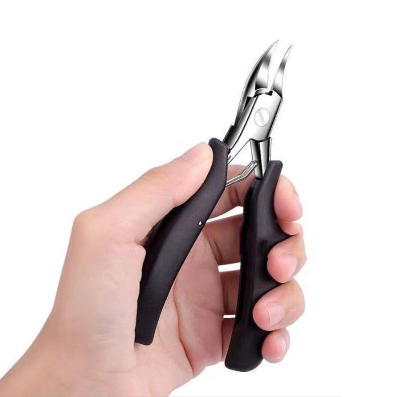 Heavy Duty Toe Nail Clipper for Thick & Ingrown Toenails - Precision Stainless Steel