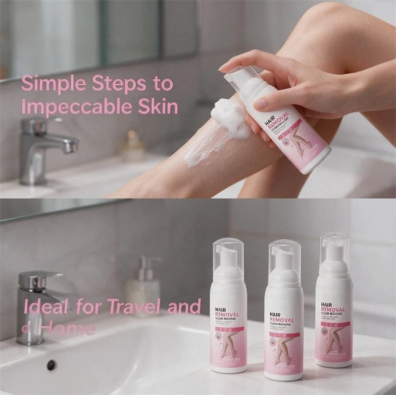 Gentle Hair Removal Mousse - Fast-Acting Body Depilatory Foam 100ml