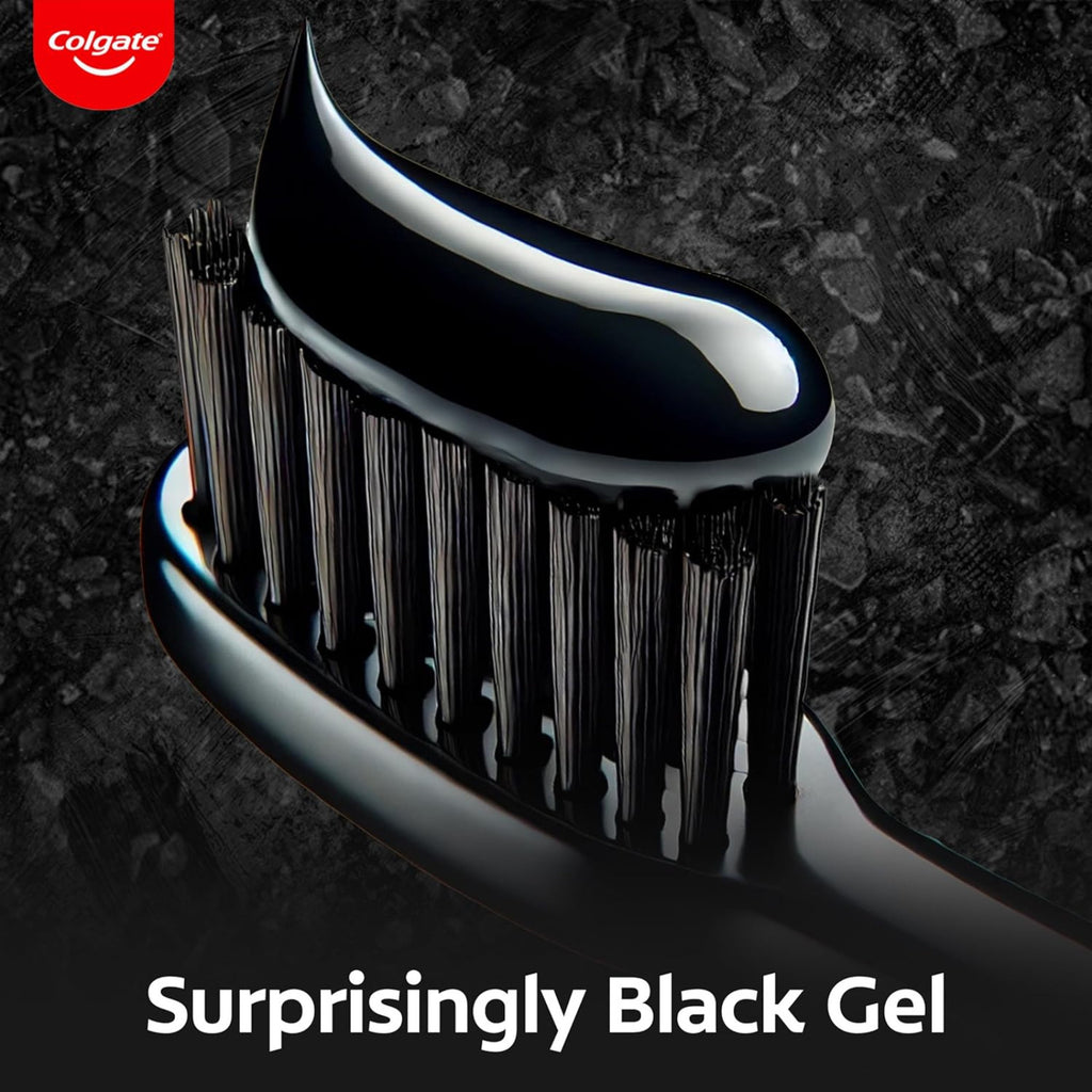 Colgate Charcoal Clean Black Gel Toothpaste 240g with Bamboo & Mint