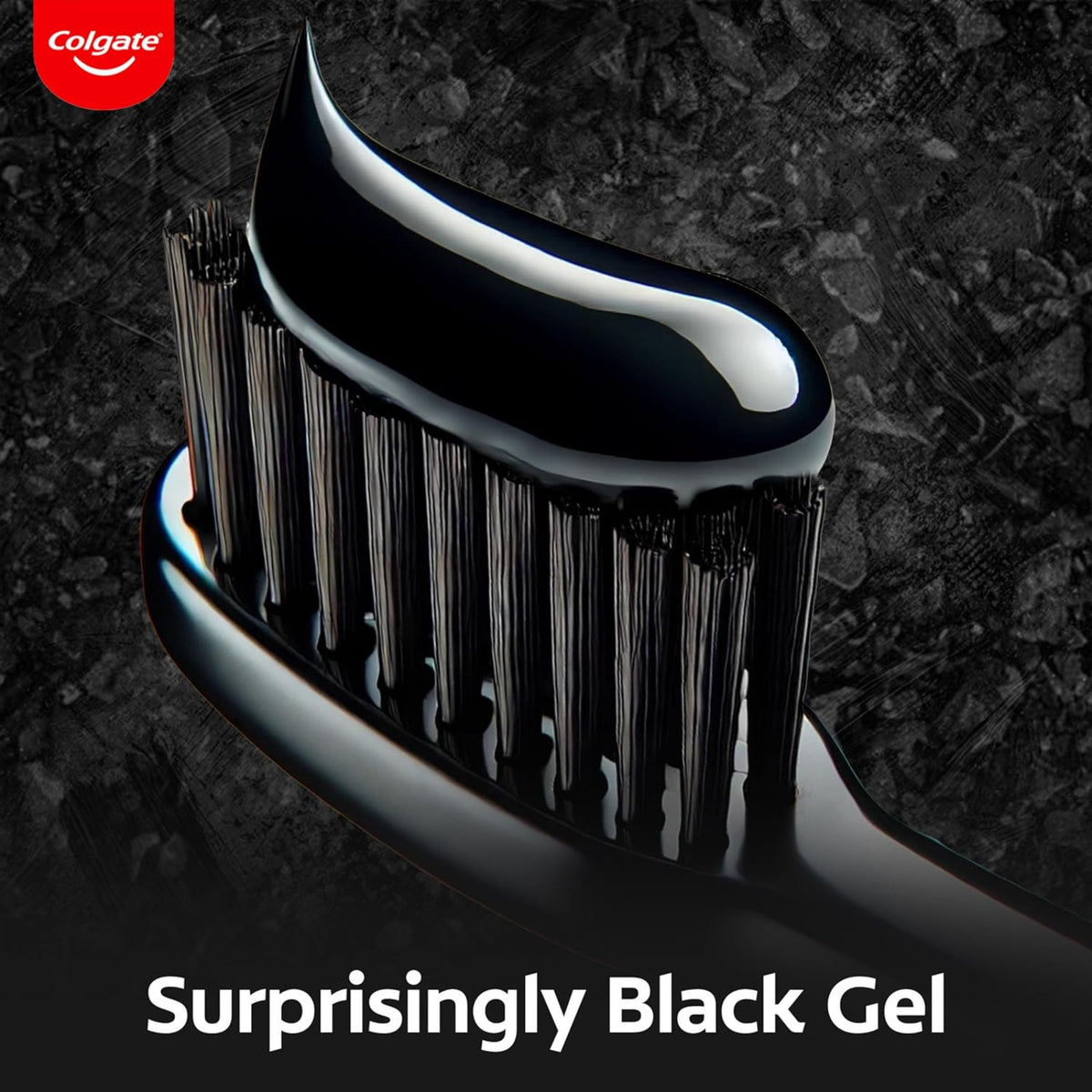 Colgate Charcoal Clean Black Gel Toothpaste 240g with Bamboo & Mint