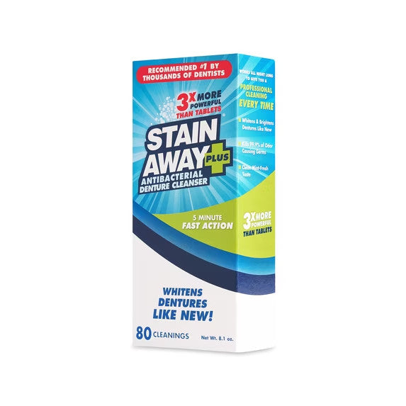 Denture Cleanser - Professional Strength, 8.10 oz, Up to 80 Cleanings