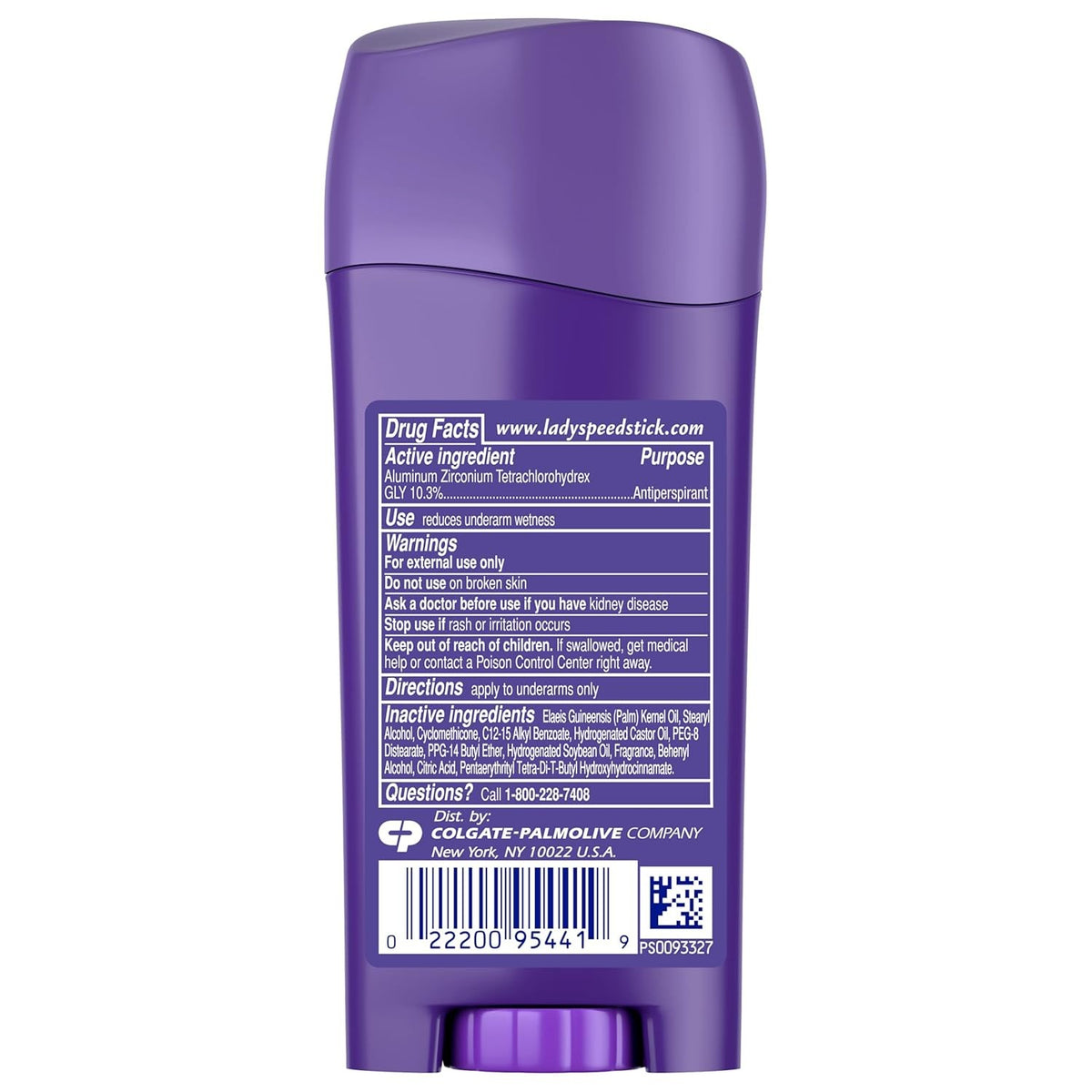 Invisible Dry Antiperspirant Deodorant Shower Fresh 2.3 oz Stick 4 Pack