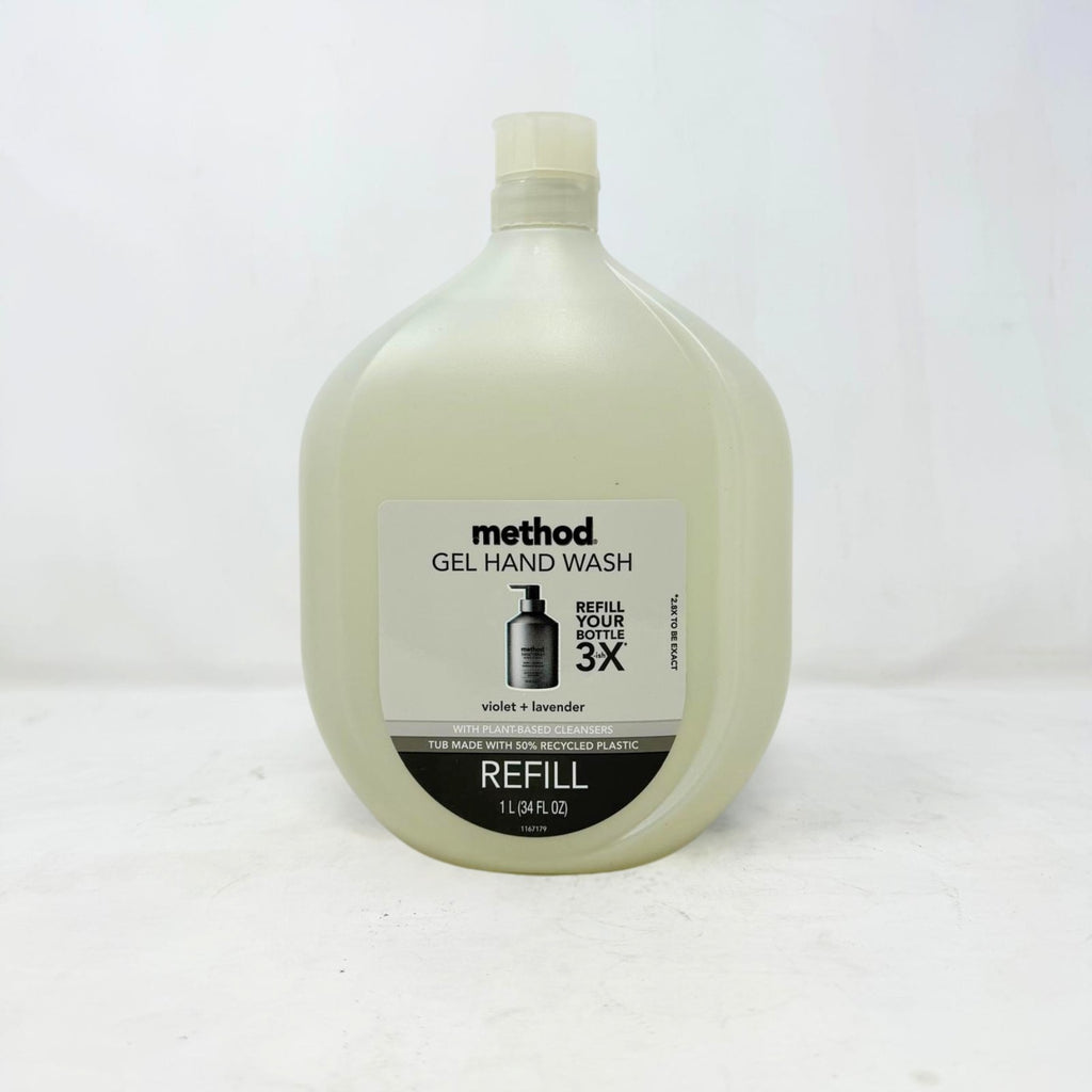 Method Gel Hand Wash Refill Pack - Violet & Lavender, 34oz (4 Pack)