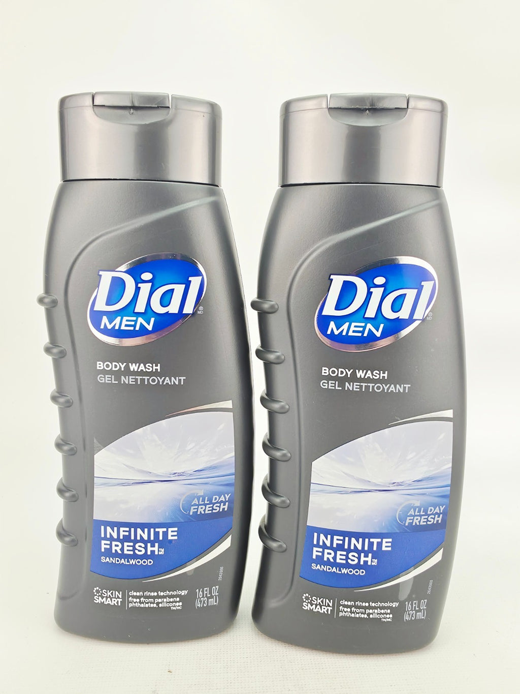 Men's Sandalwood Body Wash - Infinite Fresh Lather 16 oz Lot of 2