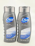 Men's Sandalwood Body Wash - Infinite Fresh Lather 16 oz Lot of 2