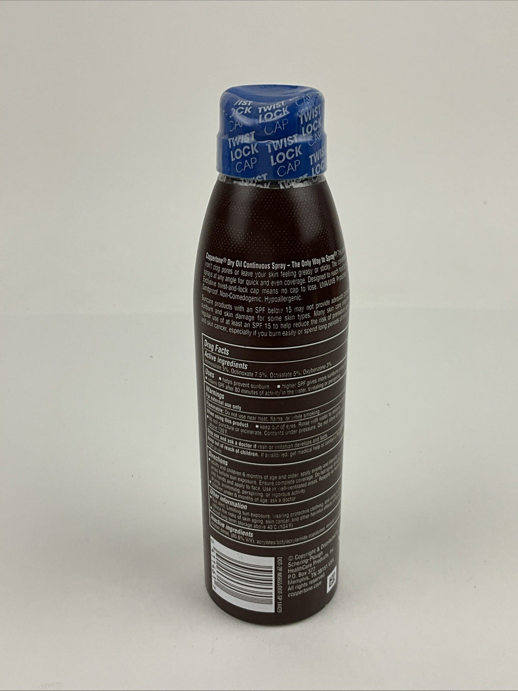Coppertone Tanning Dry Oil Sunscreen SPF 10 Water Resistant 6 fl oz