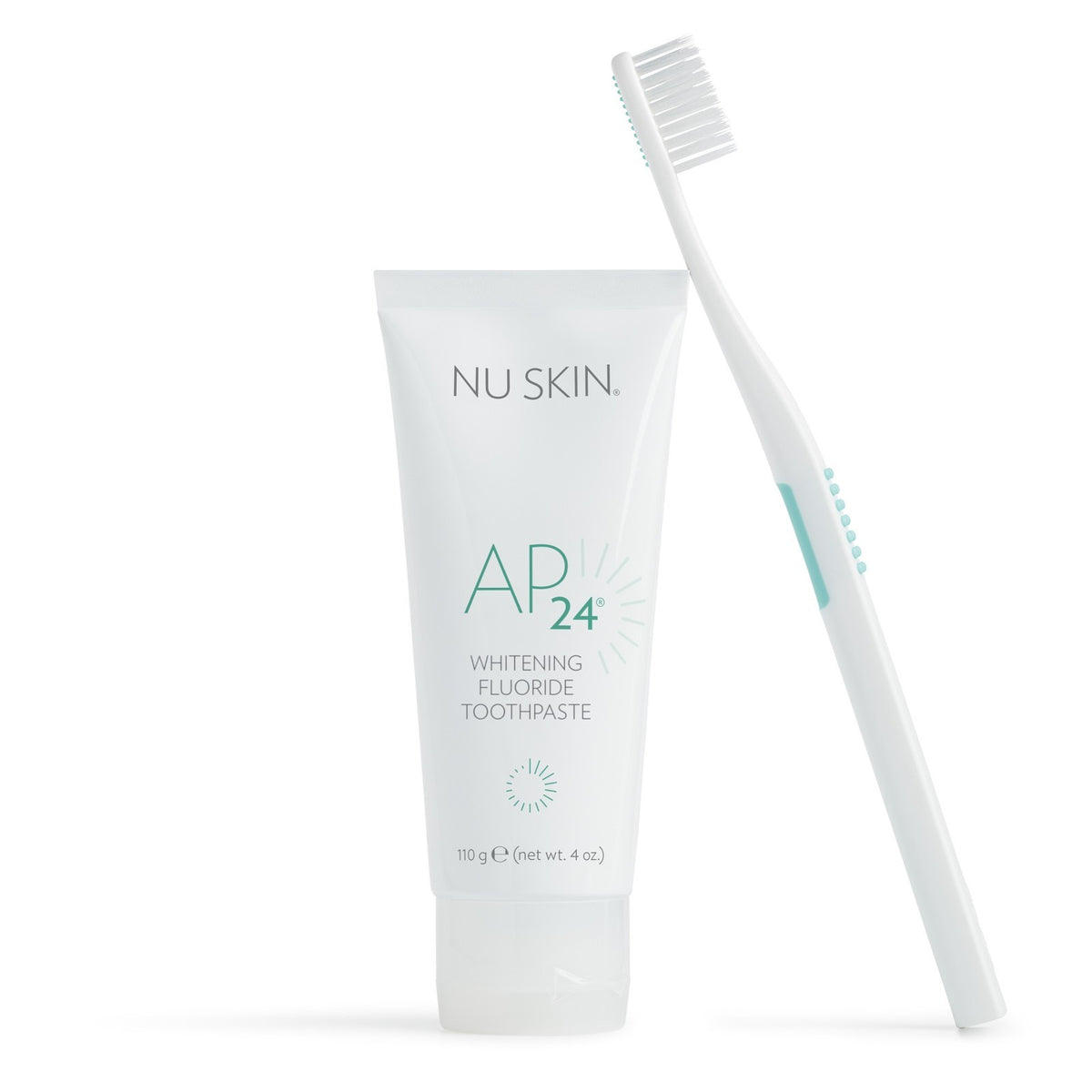 Whitening Fluoride Toothpaste with Fluoride - 6 Pack, No Peroxide