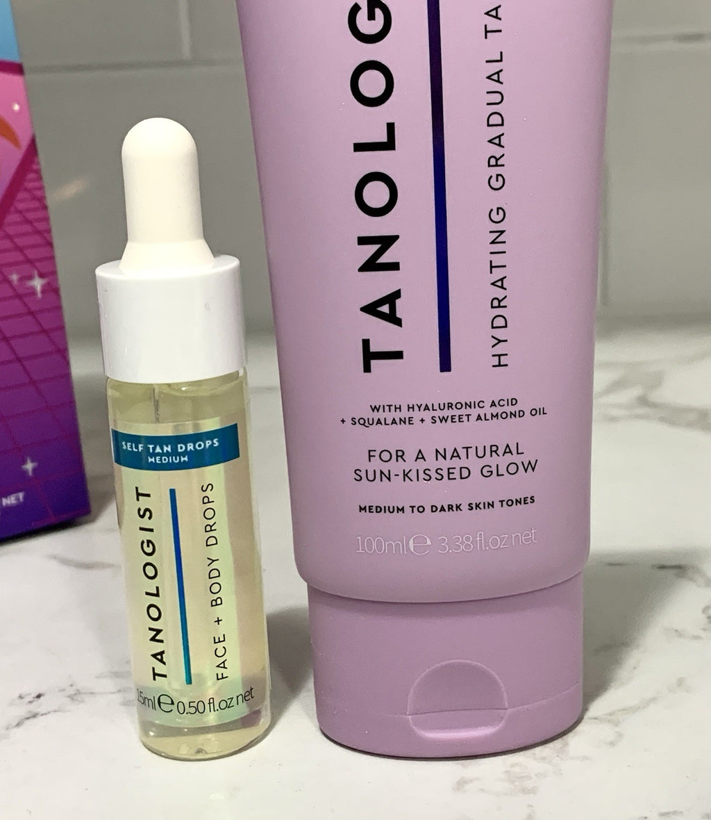 Self Tanning Duo with Hydrating Lotion and Face & Body Drops - Medium-Dark