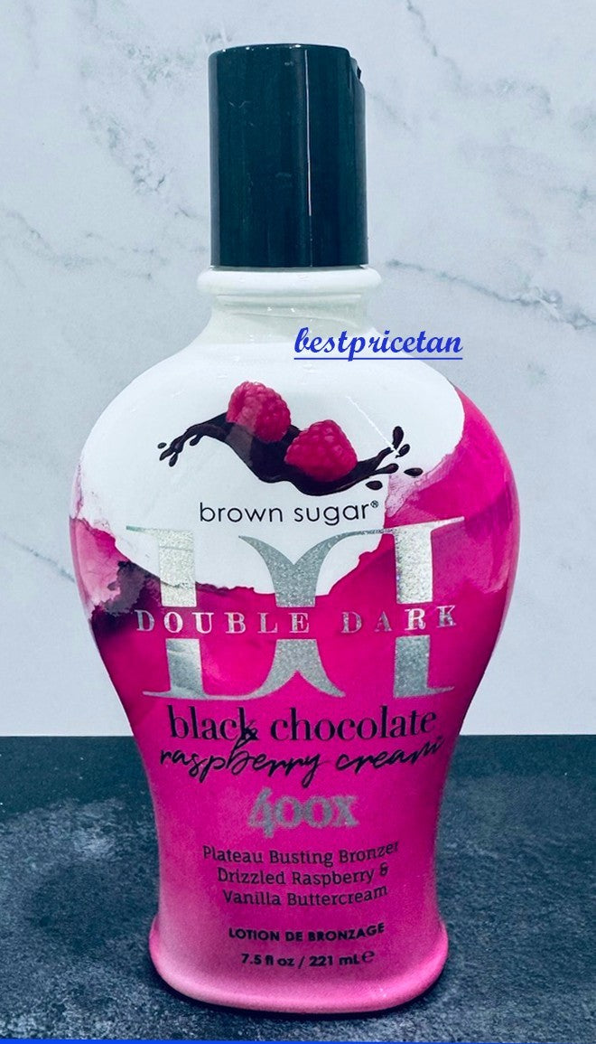 Dark Chocolate Raspberry Tanning Lotion 7.5 oz - Bronzer & Skin Conditioner