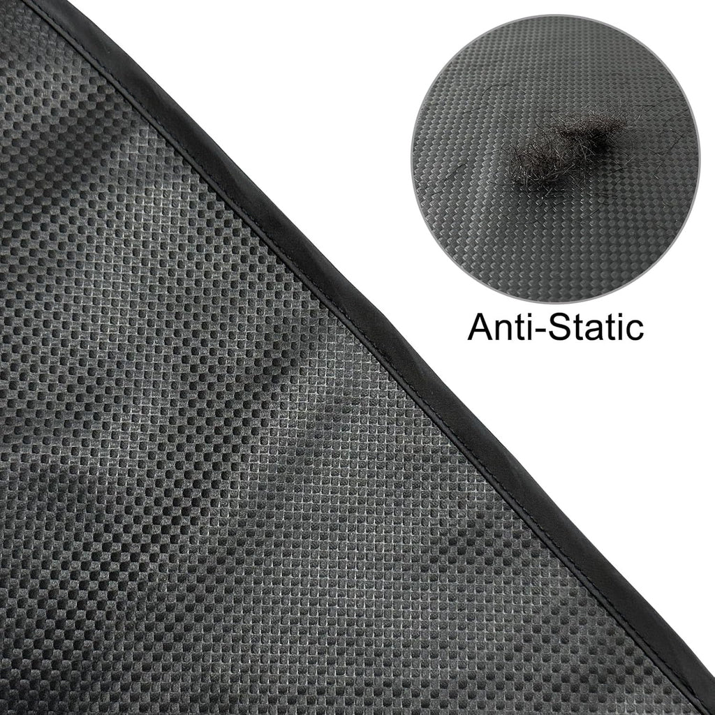 Waterproof Hair Dye Cape for Salon & Hairdressing, Adjustable Neck Cover