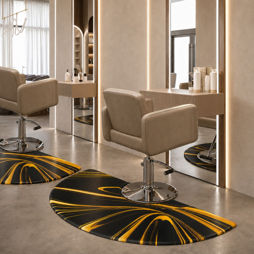 3ft x 5ft Anti-Fatigue Standing Mat for Hair Stylist & Barber Workstations